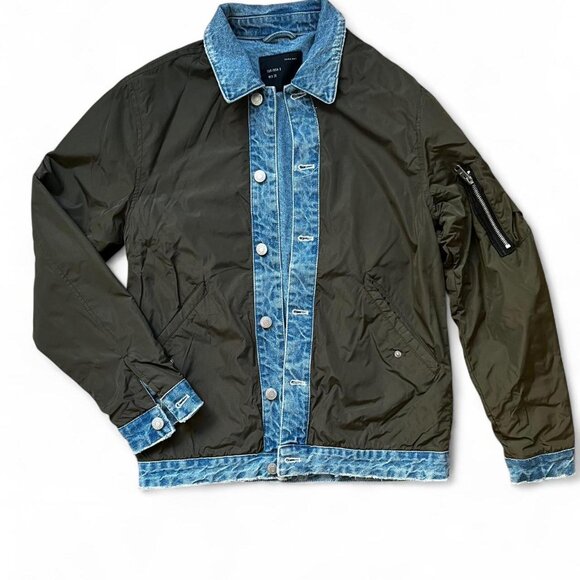 Zara Other - Zara S Men Jacket Denim and Fabric